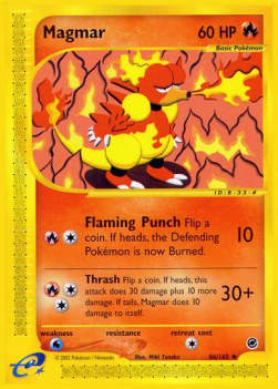 Magmar - Expedition Base Set (Uncommon) [EX-86]