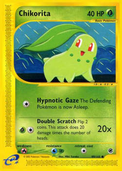 Chikorita - Expedition Base Set (Common) [EX-99]