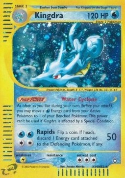 Kingdra - Aquapolis (Holo Rare) [AQ-H14]