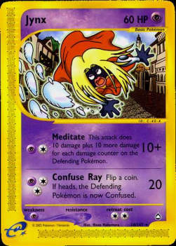 Jynx - Aquapolis (Rare) [AQ-18]