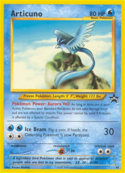 Articuno - Wizards Black Star Promos (Promo) [WP-48]