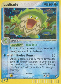 Ludicolo - EX Sandstorm (Holo Rare) [SS-7]