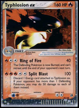 Typhlosion ex - EX Sandstorm (Ultra Rare) [SS-99]