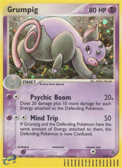 Grumpig - EX Dragon (Holo Rare) [DR-6]