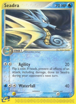 Seadra (Agility) - EX Dragon (Uncommon) [DR-40]
