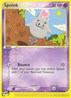 Spoink - EX Dragon (Common) [DR-73]