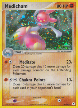 Medicham (Meditate) - EX Hidden Legends (Holo Rare) [HL-10]