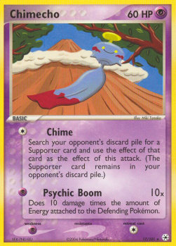 Chimecho - EX Hidden Legends (Rare) [HL-17]