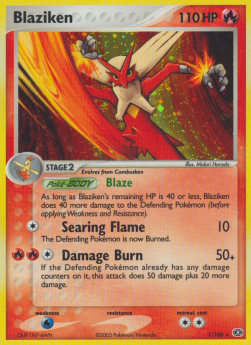 Blaziken - EX Emerald (Holo Rare) [EM-1]