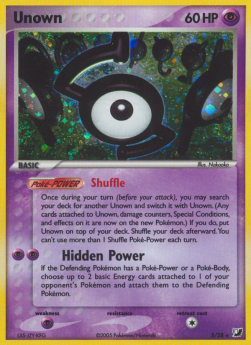 Unown - EX Unseen Forces (Rare) [UF-S-28]