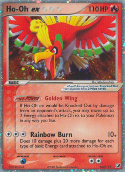 Ho-oh ex - EX Unseen Forces (Ultra Rare) [UF-104]