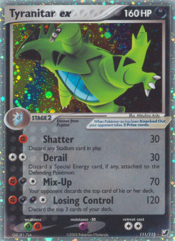 Tyranitar ex - EX Unseen Forces (Ultra Rare) [UF-111]