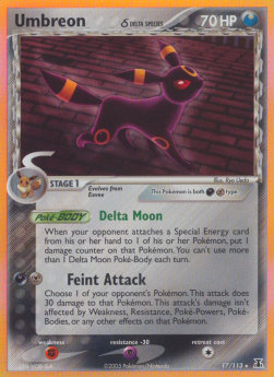 Umbreon δ Delta Species - EX Delta Species (Holo Rare) [DS-17]