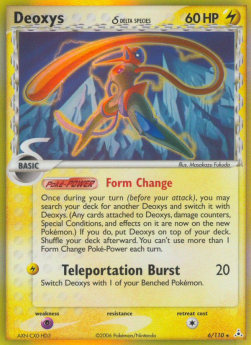 Deoxys δ Delta Species - EX Holon Phantoms (Holo Rare) [HP-6]