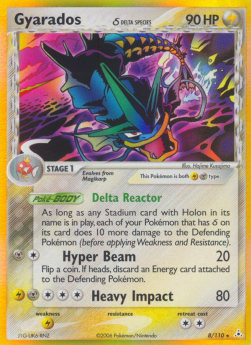 Gyarados δ Delta Species - EX Holon Phantoms (Holo Rare) [HP-8]