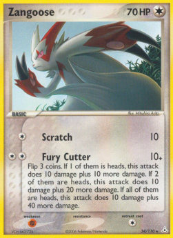 Zangoose - EX Holon Phantoms (Rare) [HP-34]
