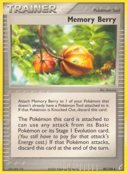Memory Berry - EX Crystal Guardians (Uncommon) [CG-80]