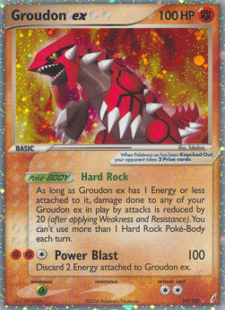 Groudon ex - EX Crystal Guardians (Ultra Rare) [CG-93]