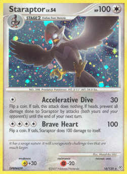 Staraptor Lv.54 - Diamond & Pearl (Holo Rare) [DP-16]