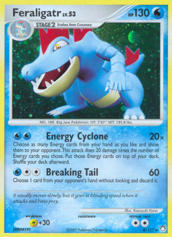 Feraligatr Lv.53 - Mysterious Treasures (Holo Rare) [MT-8]