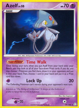 Azelf Lv.55 - Legends Awakened (Rare) [LA-19]