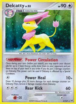 Delcatty Lv.53 - Platinum (Holo Rare) [PL-4]