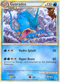 Gyarados - HS Trainer Kit (Common) [TK4-G20]