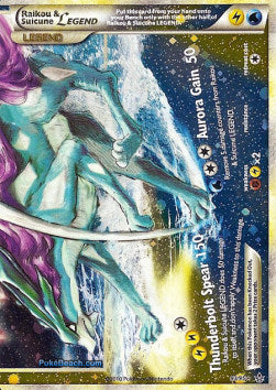 Raikou & Suicune LEGEND - Unleashed (Ultra Rare) [UL-93]
