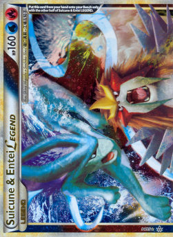Suicune & Entei LEGEND - Unleashed (Ultra Rare) [UL-94]