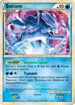 Suicune - Call of Legends (Ultra Rare) [CL-SL11]