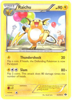 Raichu - Next Destinies (Uncommon) [NXD-40]