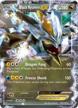 Black Kyurem EX - Boundaries Crossed (Ultra Rare) [BCR-101]