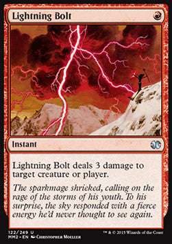 Lightning Bolt - Modern Masters 2015 (Uncommon) [MM2-122]