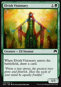 Elvish Visionary - Magic Origins (Common) [ORI-175]