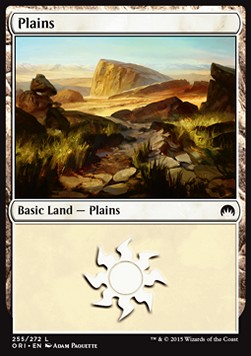 Plains (V.3) - Magic Origins (Land) [ORI-255]