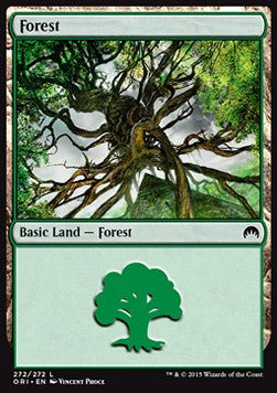 Forest (V.4) - Magic Origins (Land) [ORI-272]