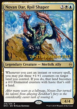 Noyan Dar, Roil Shaper - Battle for Zendikar: Promos (Rare) [PBFZ-216]