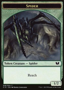 Spider Token (G 1/2) / Bear Token (G 2/2) - Commander 2015 (Token) [C15-T 18/12]