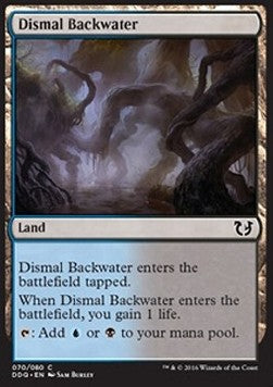 Dismal Backwater - Duel Decks: Blessed vs. Cursed (Common) [DDQ-70]