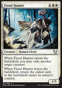 Fiend Hunter - Duel Decks: Blessed vs. Cursed (Uncommon) [DDQ-11]