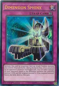 Dimension Sphinx (V.1 - Ultra Rare) - The Dark Side of Dimensions Movie Pack (Ultra Rare) [MVP1-023]