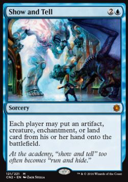 Show and Tell - Conspiracy: Take the Crown (Mythic) [CN2-121]