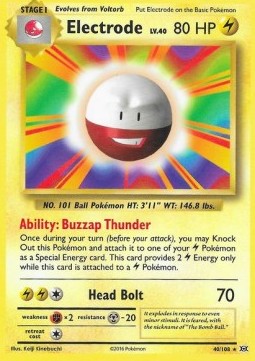 Electrode - Evolutions (Rare) [EVO-40]