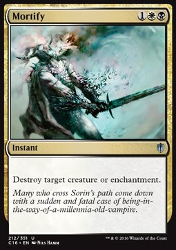 Mortify - Commander 2016 (Uncommon) [C16-212]