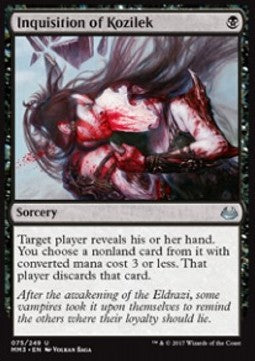 Inquisition of Kozilek - Modern Masters 2017 (Uncommon) [MM3-75]