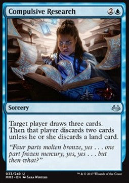 Compulsive Research - Modern Masters 2017 (Uncommon) [MM3-33]