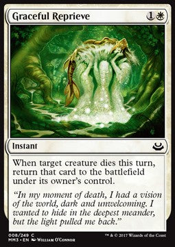 Graceful Reprieve - Modern Masters 2017 (Common) [MM3-8]
