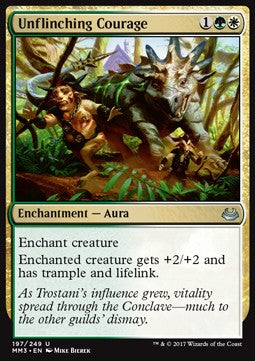 Unflinching Courage - Modern Masters 2017 (Uncommon) [MM3-197]