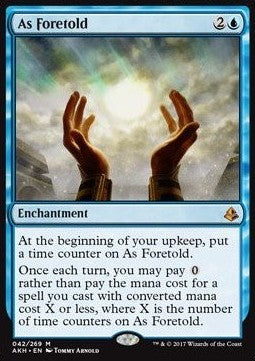As Foretold - Amonkhet (Mythic) [AKH-42]