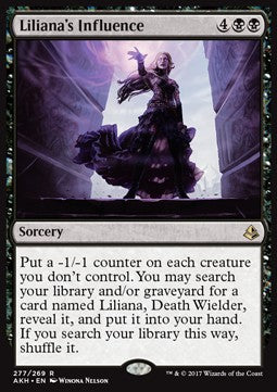 Liliana's Influence - Amonkhet (Rare) [AKH-277]
